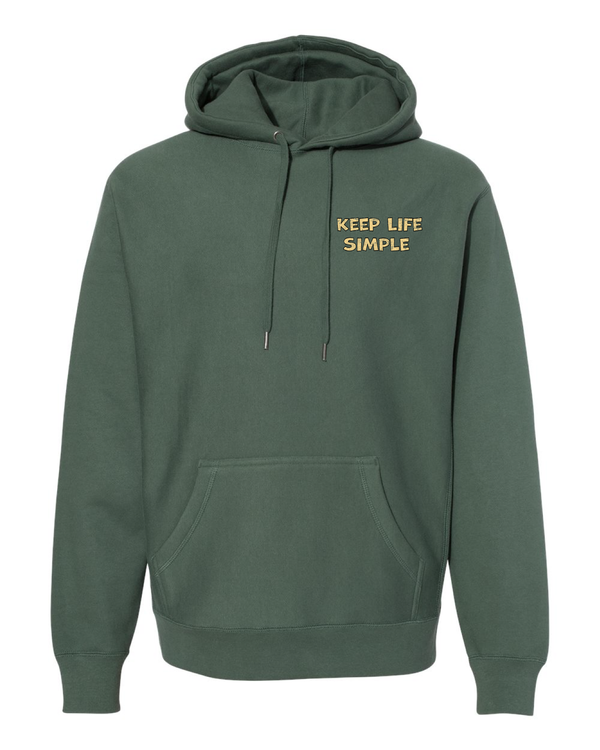 Keep Life Simple Legend Heavyweight Hoodie