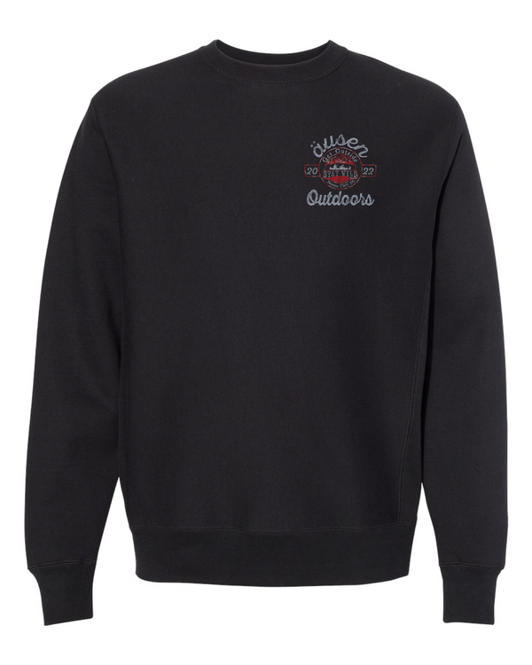 A Timeless Retro Van Legend Heavyweight Crewneck Sweatshirt
