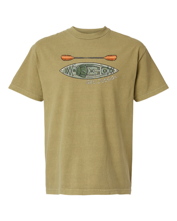 River Explorer Kayak Short Sleeve T-Shirt