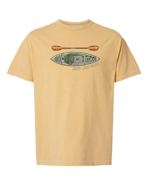 River Explorer Kayak Short Sleeve T-Shirt
