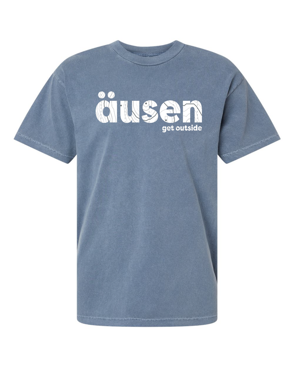 Topographic Map Logo Short Sleeve T-Shirt