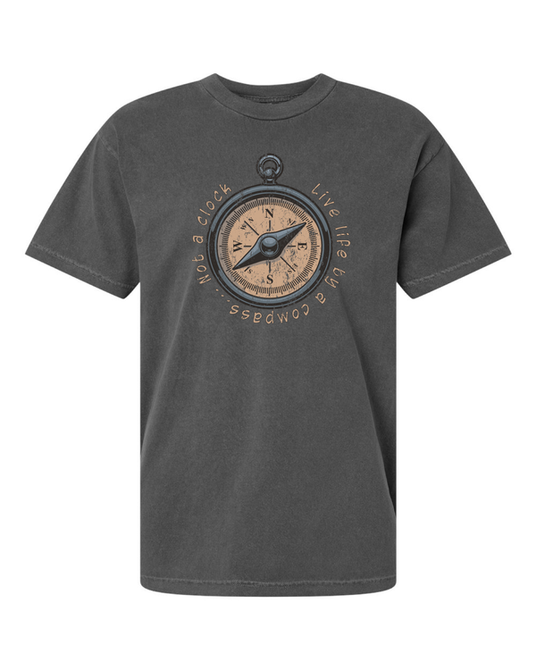 Live Life By a Compass Short Sleeve T-Shirt