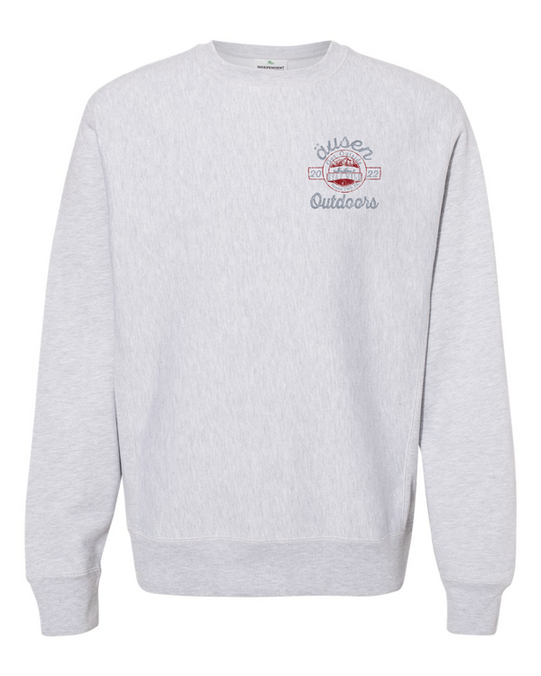 A Timeless Retro Van Legend Heavyweight Crewneck Sweatshirt