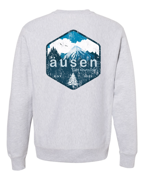 Ausen Blue Mountains Blue Skies Legend Heavyweight Crewneck Sweatshirt