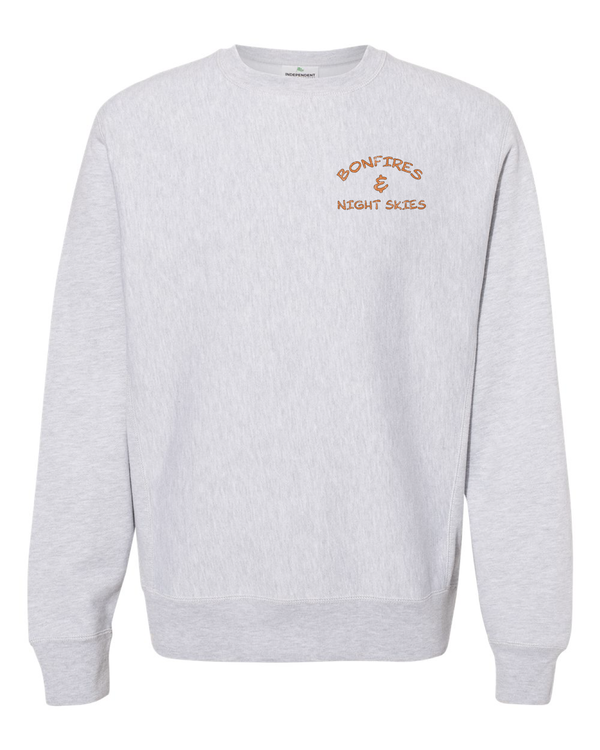 Bonfires and Night Skies Camping Legend Heavyweight Crewneck Sweatshirt