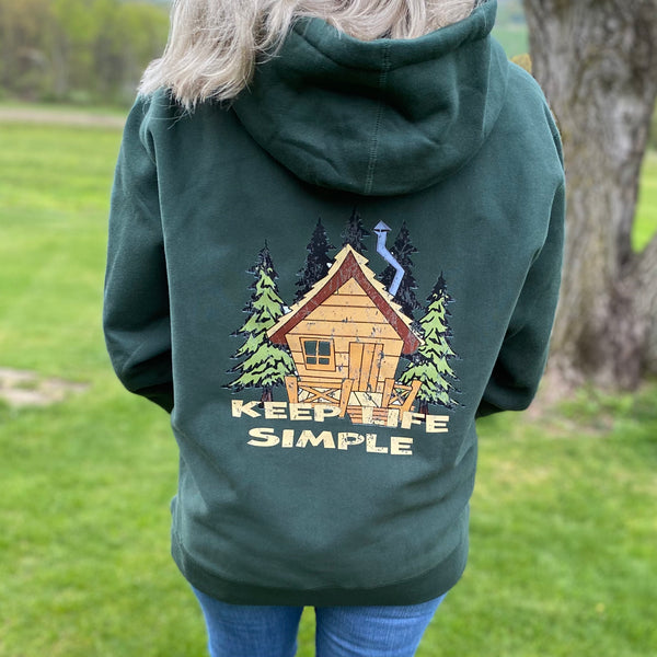 Keep Life Simple Legend Heavyweight Hoodie