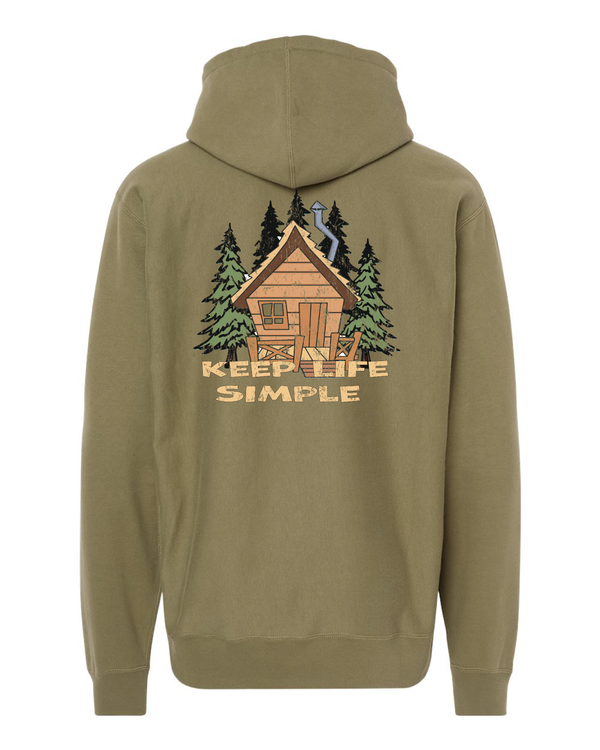 Keep Life Simple Legend Heavyweight Hoodie