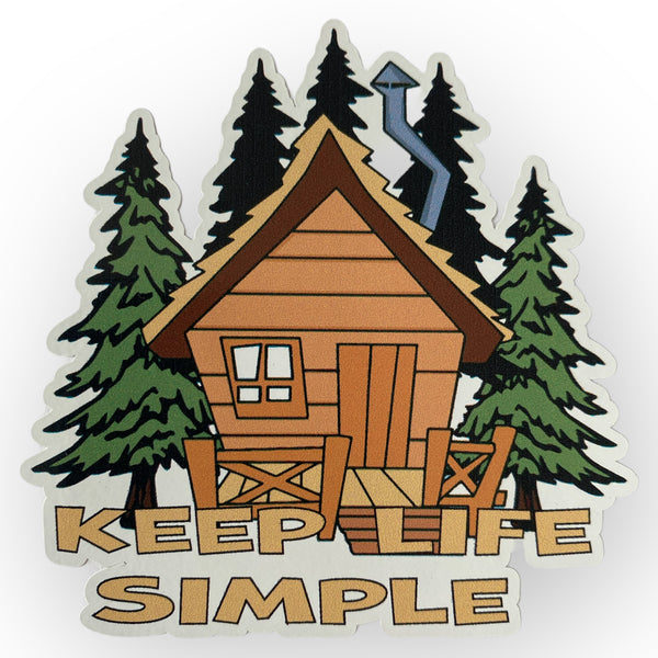 Keep Life Simple Sticker