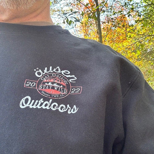 A Timeless Retro Van Legend Heavyweight Crewneck Sweatshirt