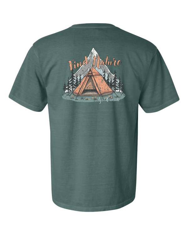 Find Nature Tent Short Sleeve T-Shirt