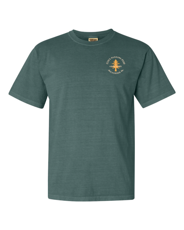 Zoie's Russian River Anchorage Alaska Kayak Short Sleeve T-Shirt