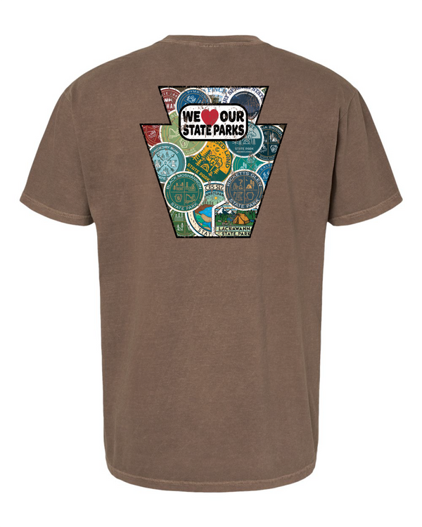 We Love Our State Parks Short Sleeve T-Shirt