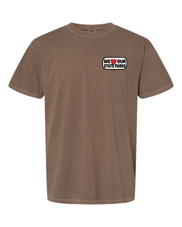 We Love Our State Parks Short Sleeve T-Shirt