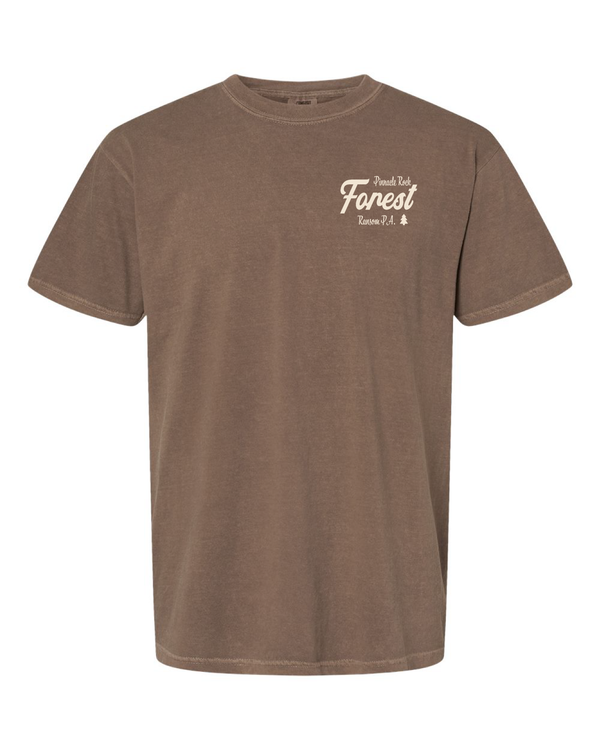 Pinnacle Rock Forest Ransom Pennsylvania Get Outside Short Sleeve T-Shirt