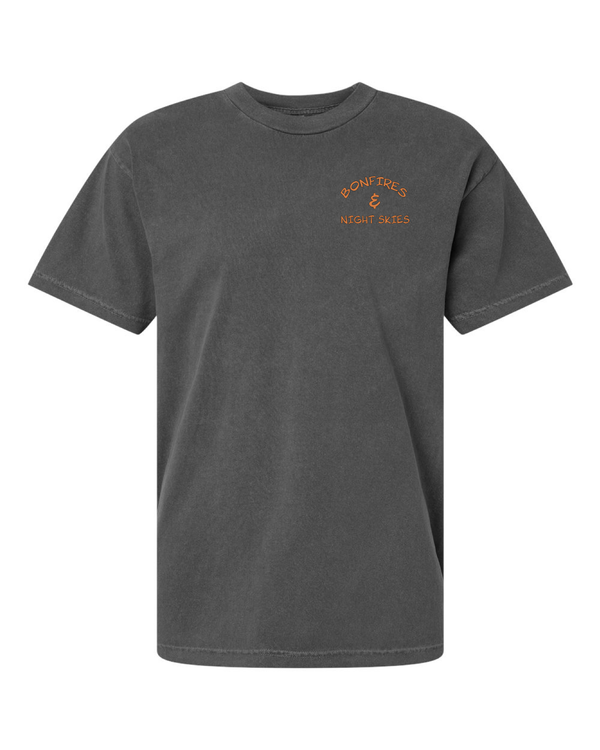 Bonfires And Night Skies Camping Short Sleeve T-Shirt