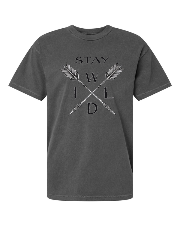 Stay Wild Crossed Arrows Short Sleeve T-Shirt