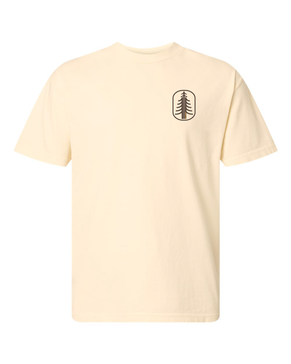 Get Outside Tree in Oval Short Sleeve T-Shirt