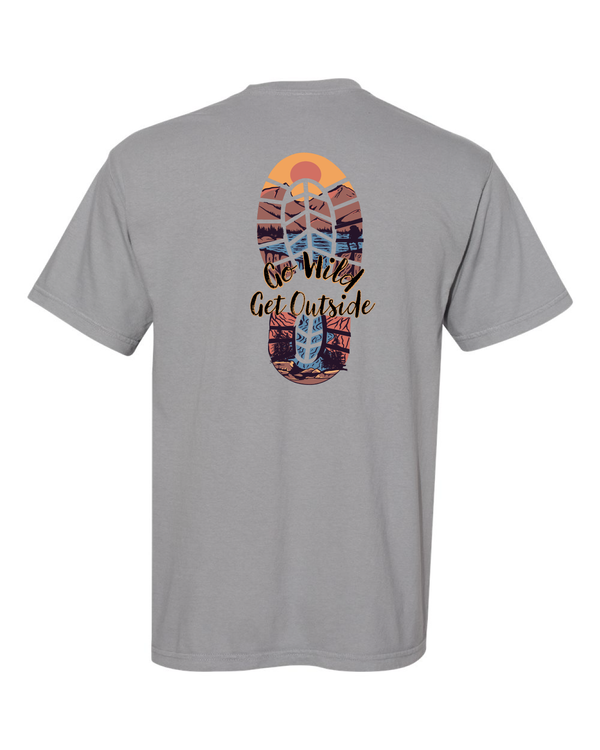 Go Wild Bootprint Short Sleeve T-Shirt