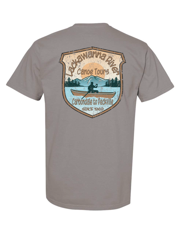 Lackawanna River Canoe Tours Short Sleeve T-Shirt