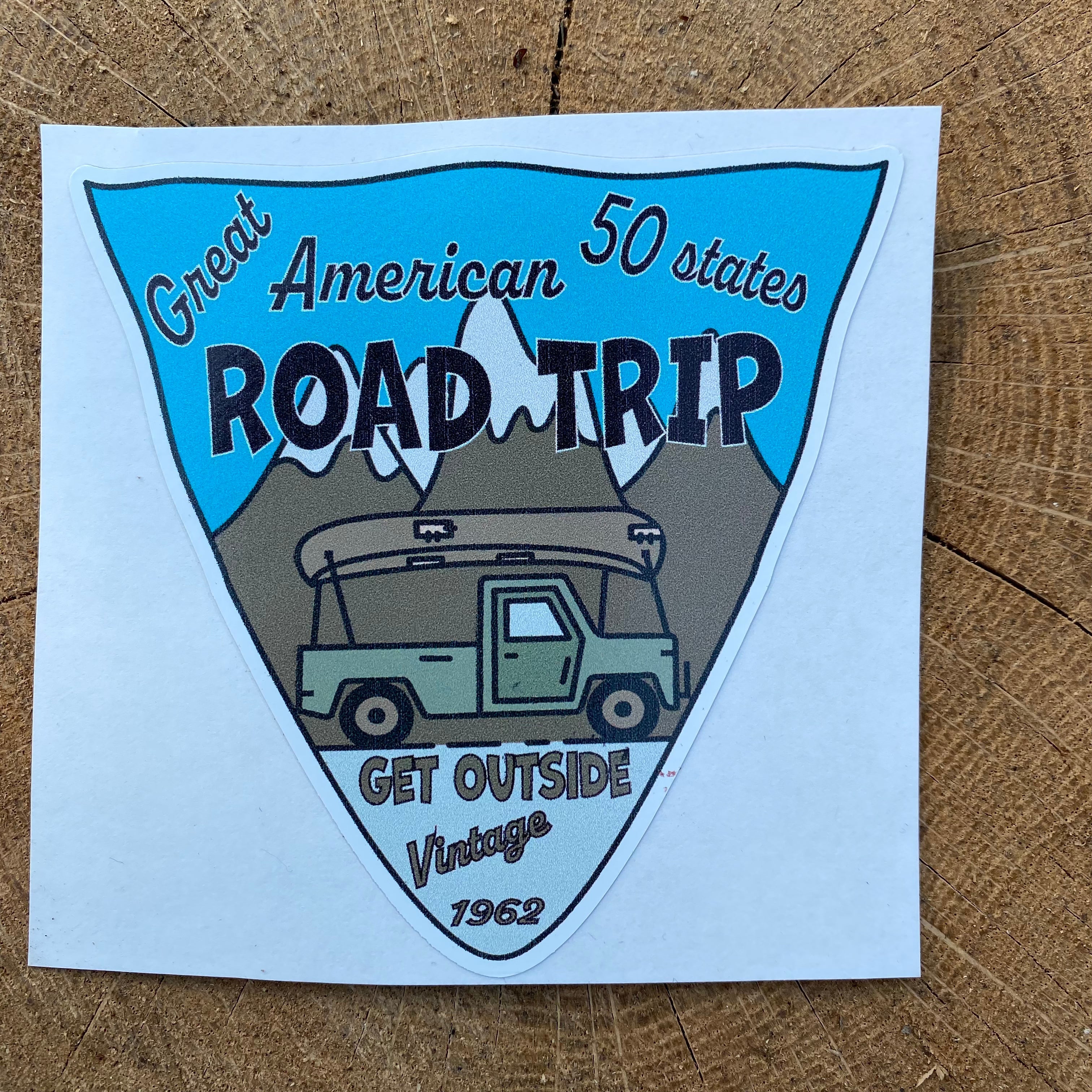 Road Trip - 50 States Sticker – äusen