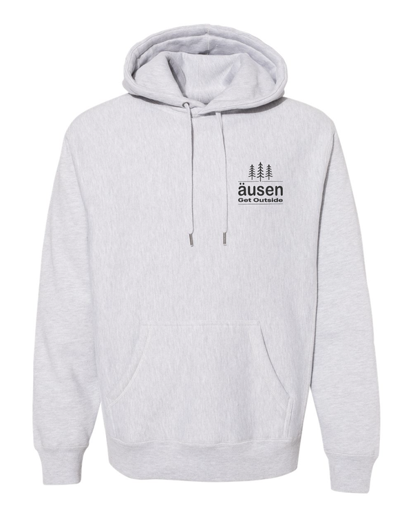 AUSEN GET OUTSIDE TREES LOGO LEGEND HEAVYWEIGHT HOODIE