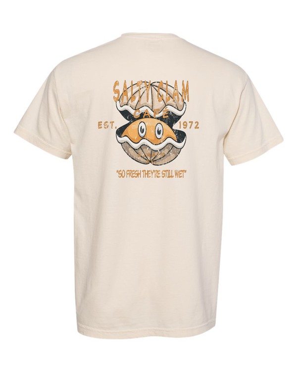 Salty Clam Cafe Seward Alaska Short Sleeve T-Shirt