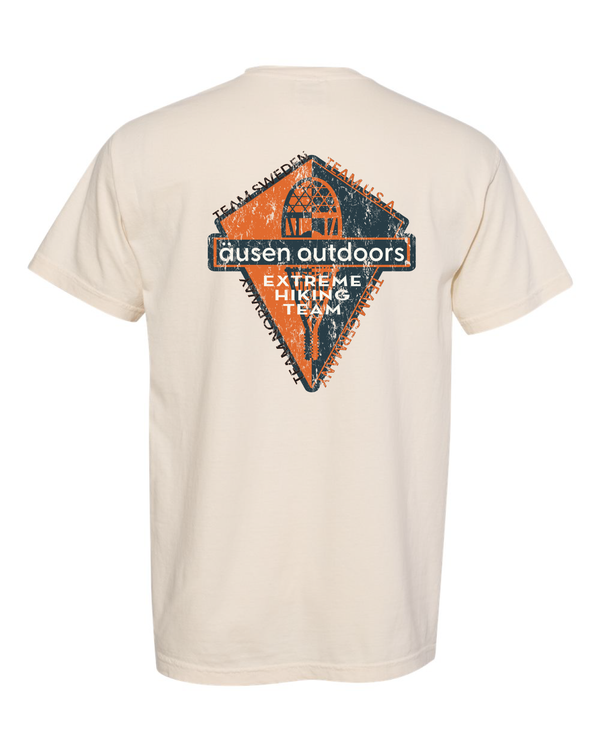 Ausen Outdoors Extreme Hiking Team Snowshoe Short Sleeve T-Shirt