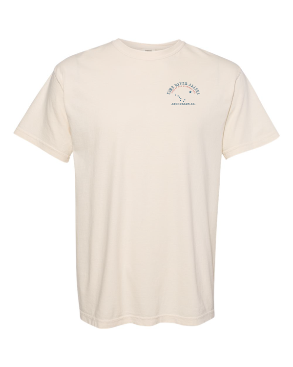 Emme River Anchorage Alaska Bush Plane  Short Sleeve T-Shirt