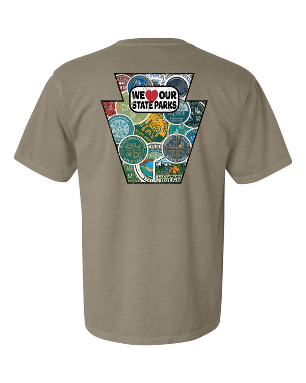 We Love Our State Parks Short Sleeve T-Shirt