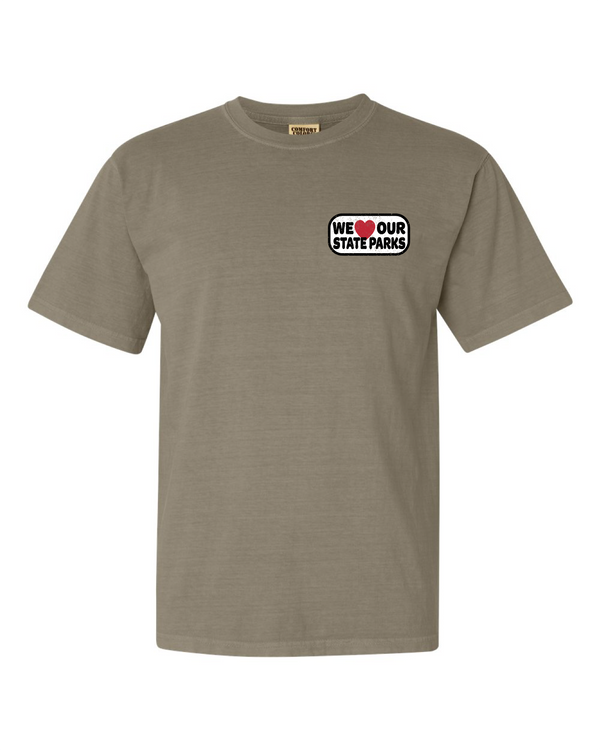 We Love Our State Parks Short Sleeve T-Shirt