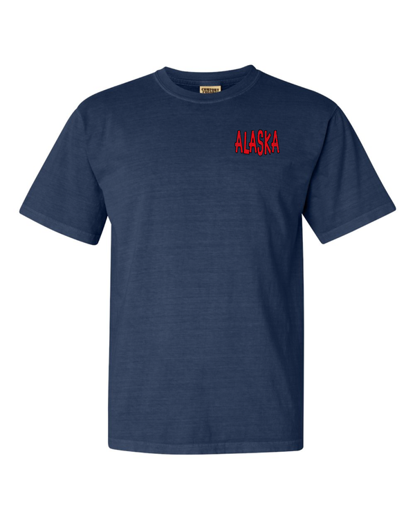 Unofficial State Bird Of Alaska Mosquito Short Sleeve T-Shirt