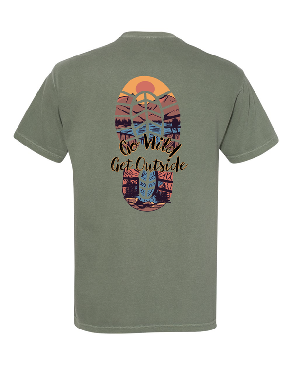 Go Wild Bootprint Short Sleeve T-Shirt