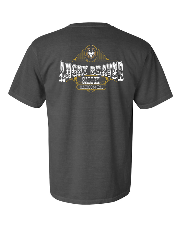 Angry Beaver Saloon Ransom PA Short Sleeve T-Shirt