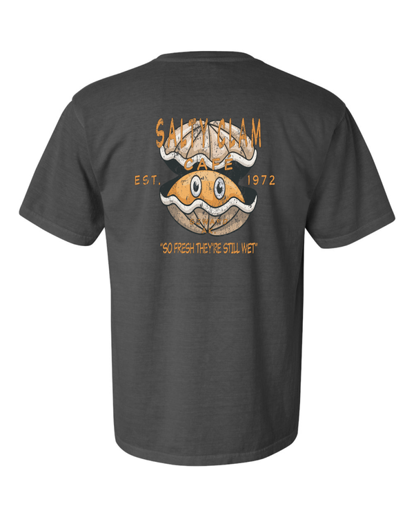 Salty Clam Cafe Seward Alaska Short Sleeve T-Shirt