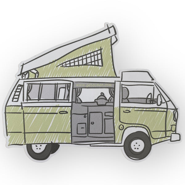 Retro Camping-RV Sticker Pack