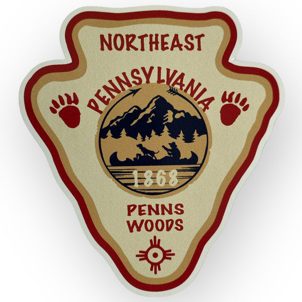 Penns Woods Pennsylvania Sticker