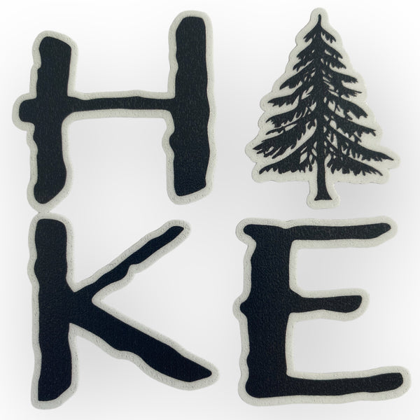 Black Hike Decal/Sticker