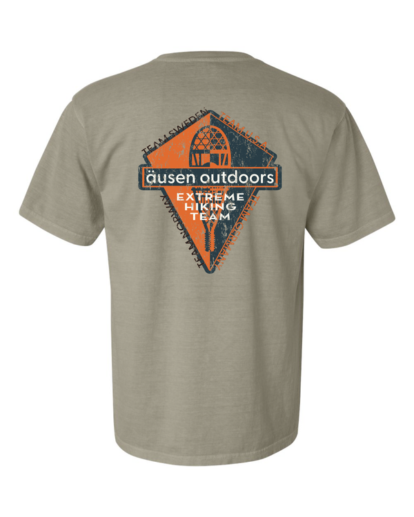 Ausen Outdoors Extreme Hiking Team Snowshoe Short Sleeve T-Shirt