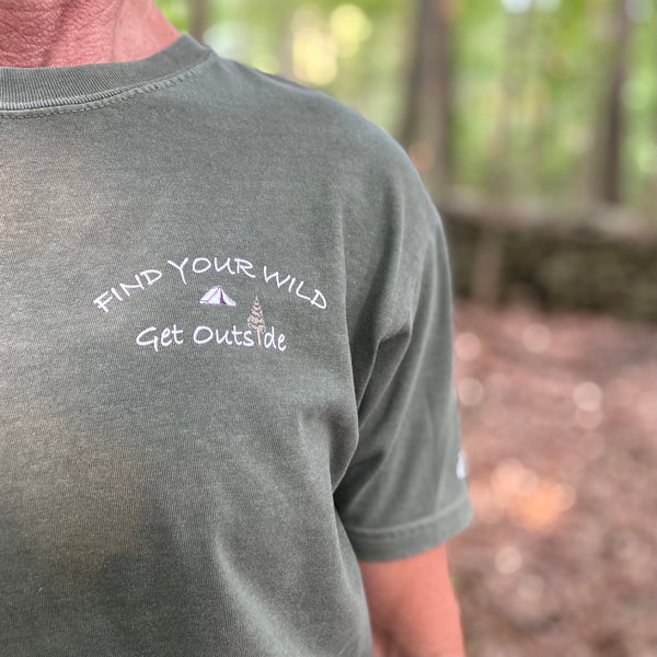 Find Your Wild Camp Cup Short Sleeve T-Shirt