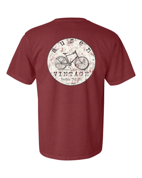 Ausen Vintage Series Retro Bike Short Sleeve T-Shirt