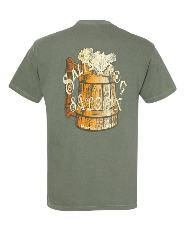 Salty Frog Saloon Peckville Pennsylvania Short Sleeve T-Shirt