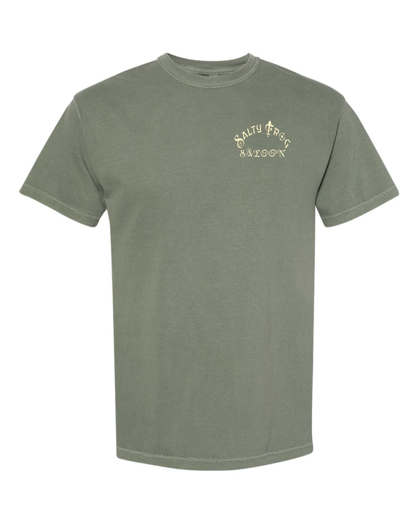 Salty Frog Saloon Peckville Pennsylvania Short Sleeve T-Shirt